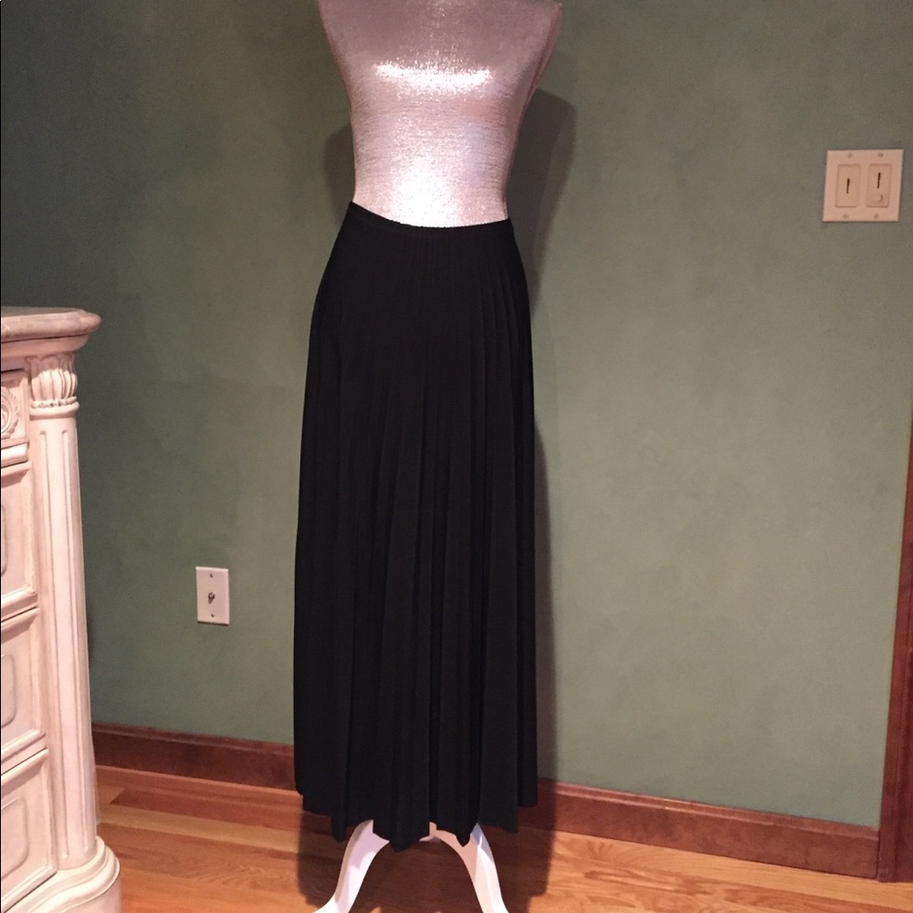 NWT- Pleated Maxi Skirt
